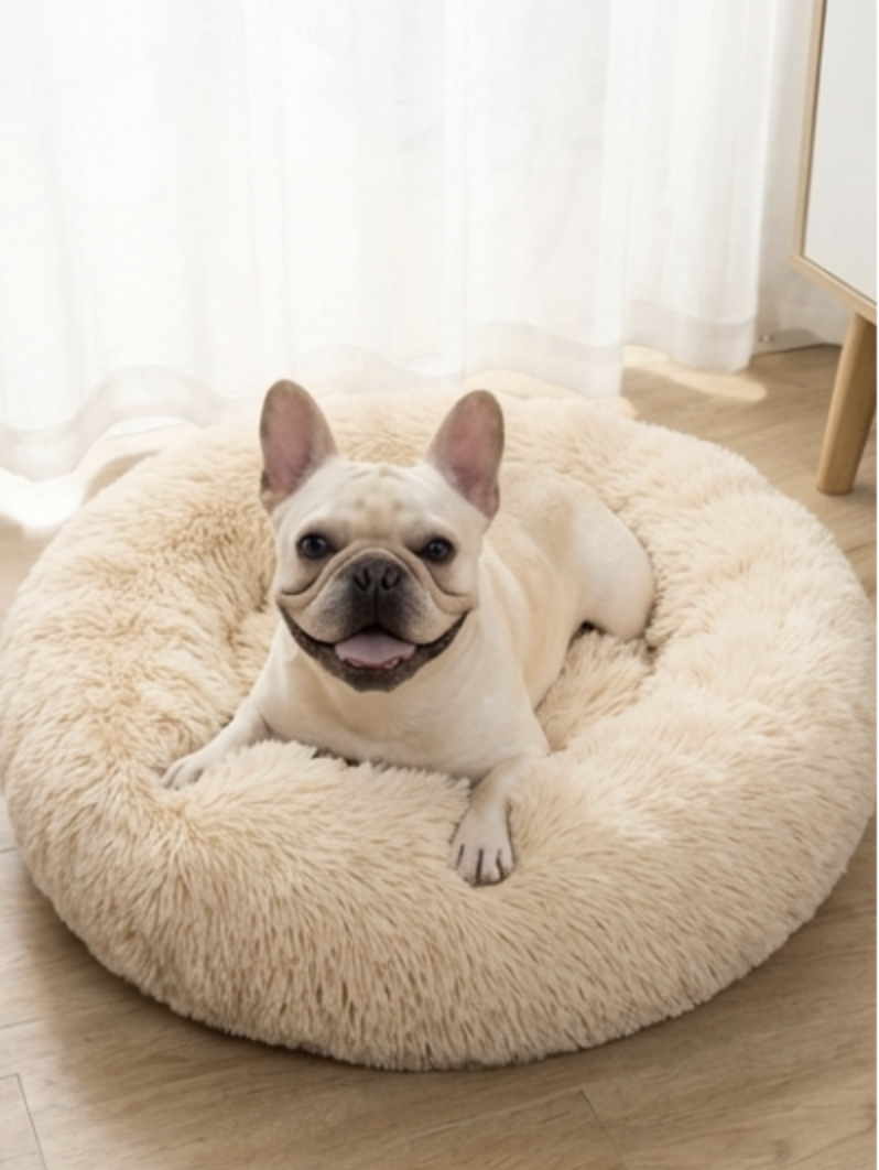 Calming Dog Bed – Ultra Soft Anti-Anxiety Bed for Small & Medium Dogs