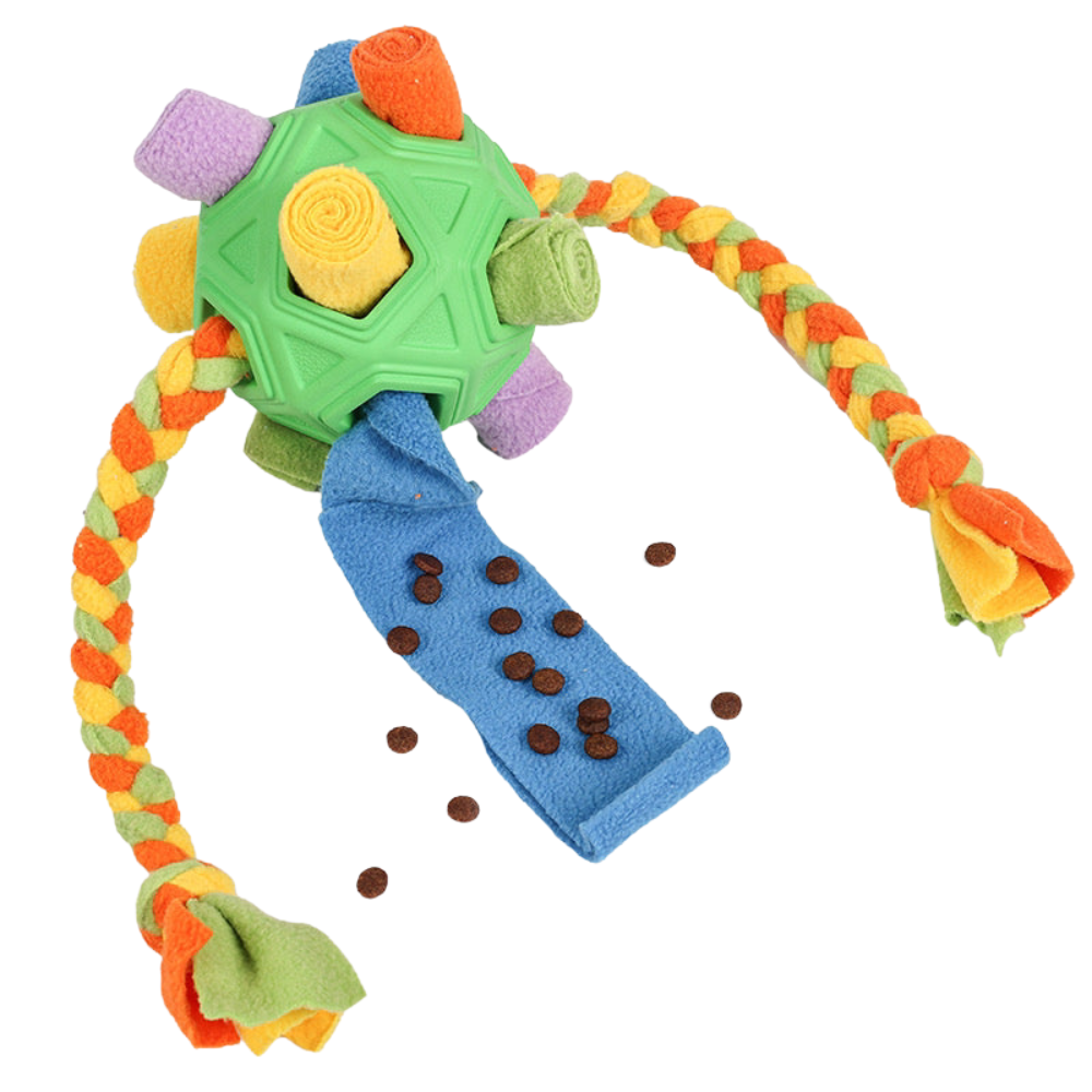 Interactive Dog Treat Puzzle Ball – Enrichment Toy for Mental Stimulation