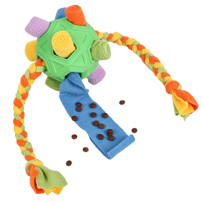 Interactive Dog Treat Puzzle Ball – Enrichment Toy for Mental Stimulation
