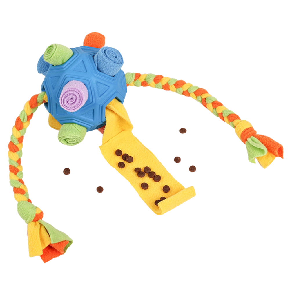 Interactive Dog Treat Puzzle Ball – Enrichment Toy for Mental Stimulation