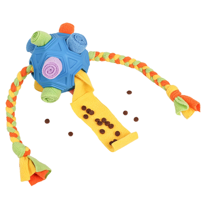 Interactive Dog Treat Puzzle Ball – Enrichment Toy for Mental Stimulation